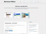 New self-hosted WordPress blog-folio